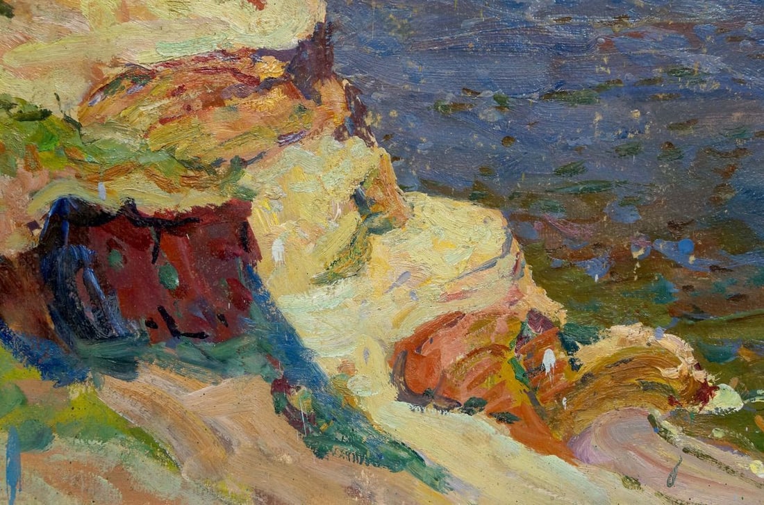 Oil painting Dnieper Fomin Anatoly Nikiforovich - 2