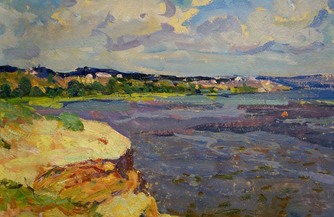 Oil painting Dnieper Fomin Anatoly Nikiforovich - 3