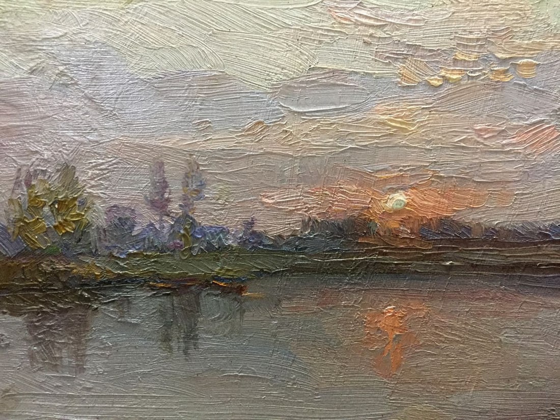 Oil painting The Sun is rising Zhezher Anatoly Mikhailovich - 2