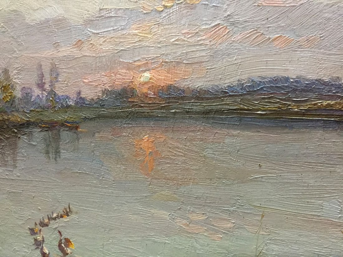 Oil painting The Sun is rising Zhezher Anatoly Mikhailovich - 9