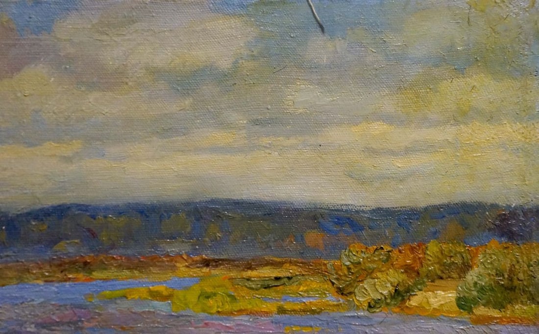 Oil painting Over the river Mynka Alexander Fedorovich - 5