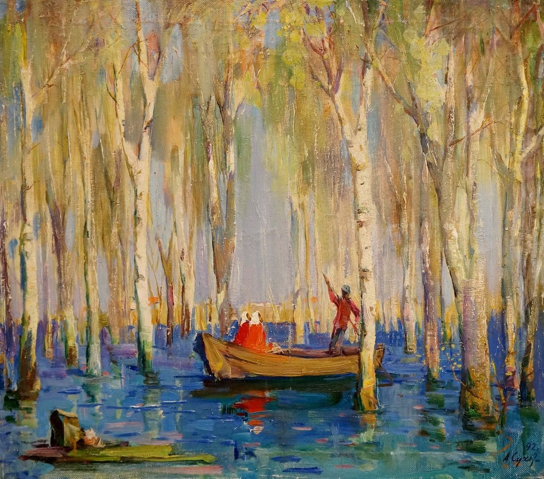 Oil painting To visit Sukhorukikh Anatoly Ivanovich - 2