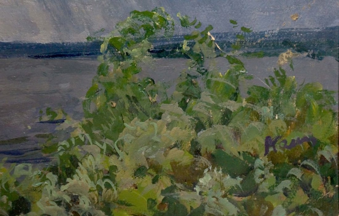 Oil painting Rain Kolosovsky Georgy Sergeevich - 5