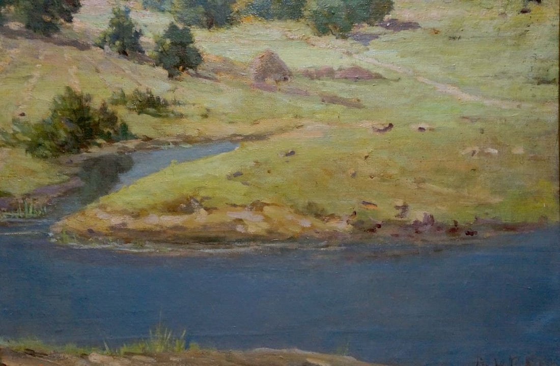 Oil painting Landscape Nevkrytyy Denys Nykyforovych - 5