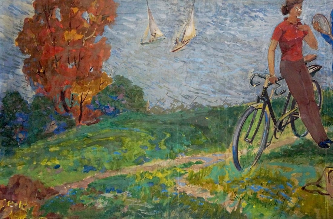 Oil painting Native Lednev V. I. - 2