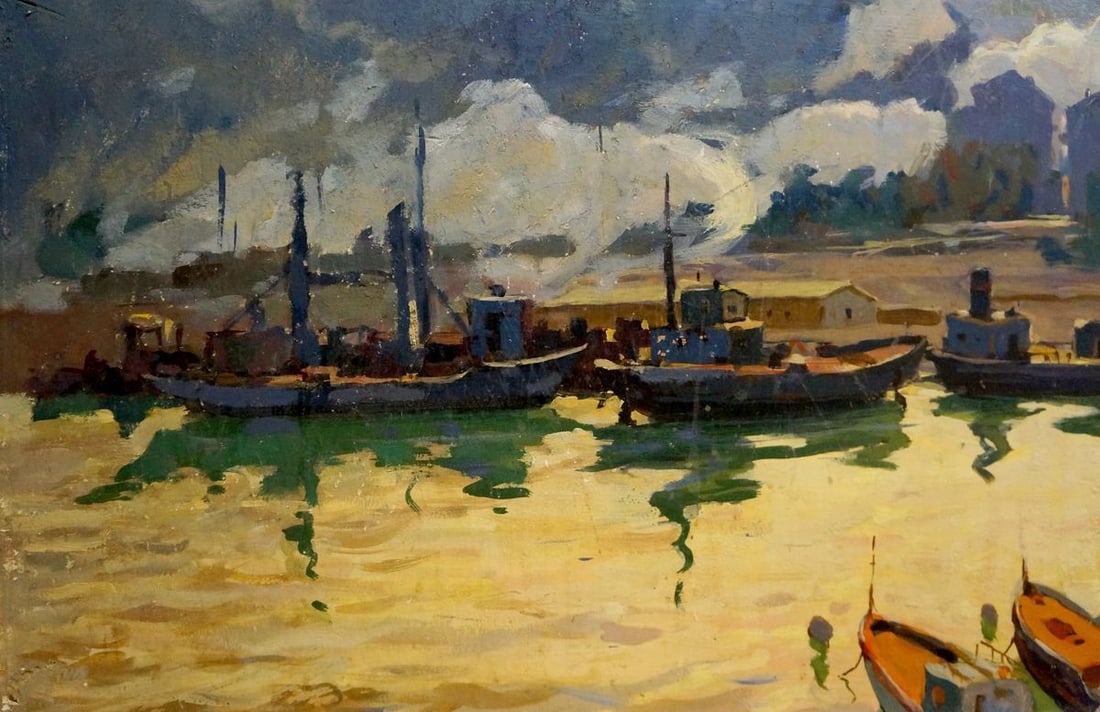 Oil painting South bay Afanasiev Mikhail Andreevich - 2