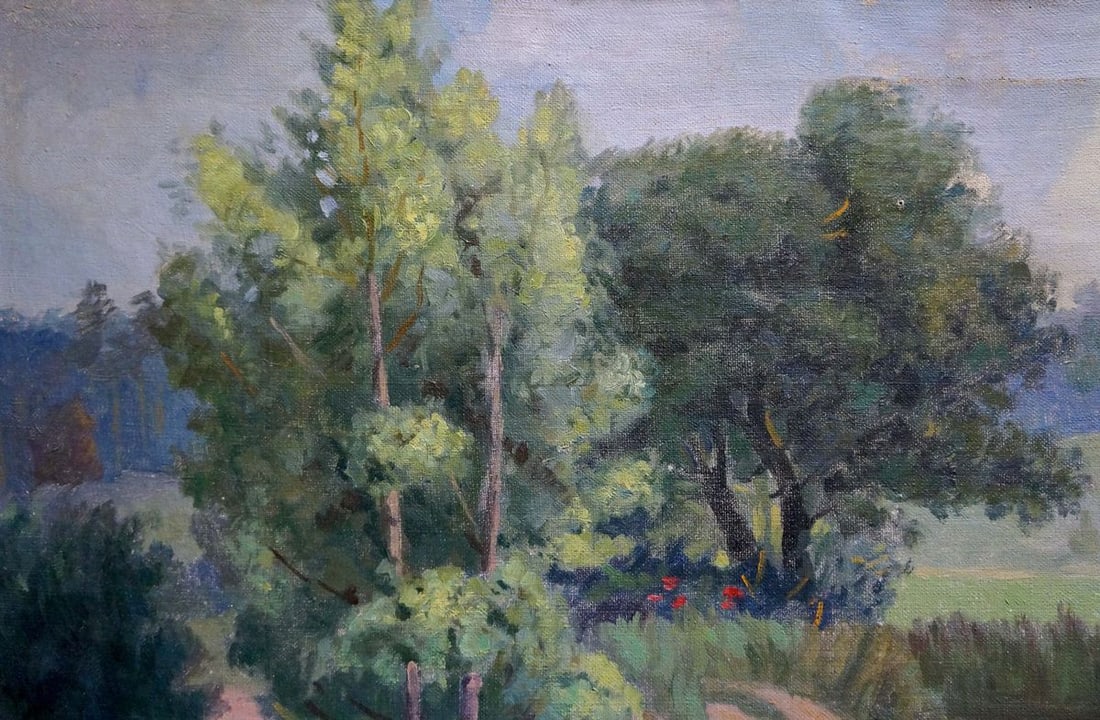 Oil painting Landscape Zorya (Zarya) Galina Denisovna - 3