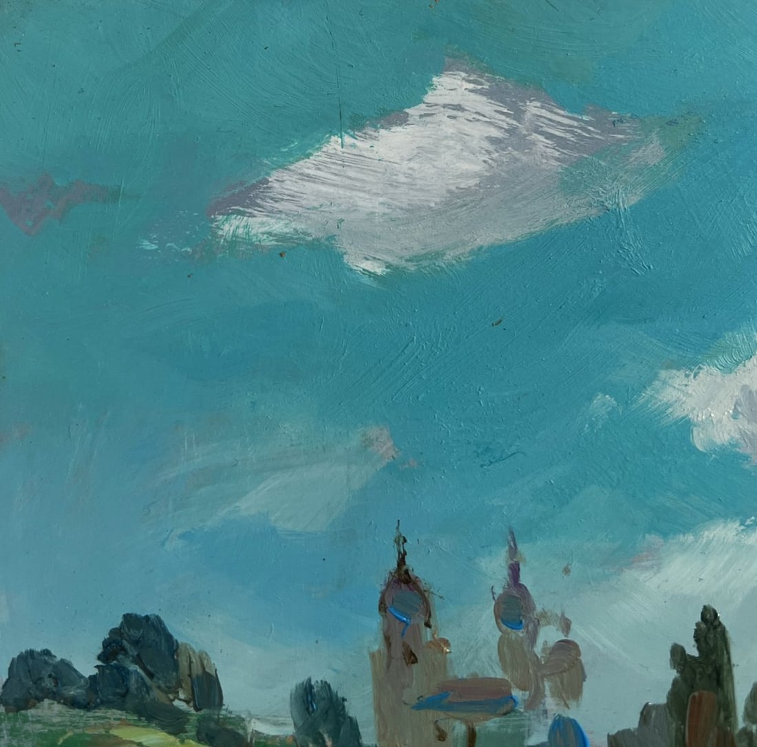 Oil painting Summer quiet fishing Yuriy Suprunchuk - 6