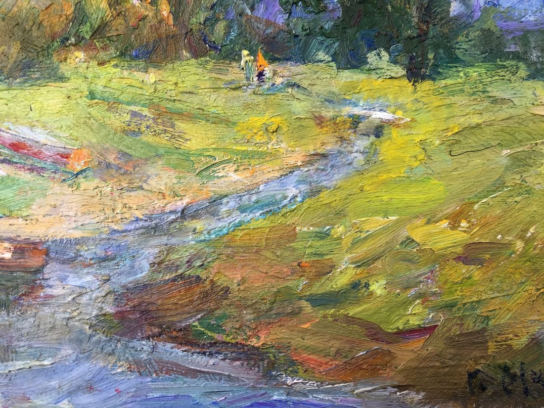 Oil painting Warm summer Minsky Grigory Semenovich - 5