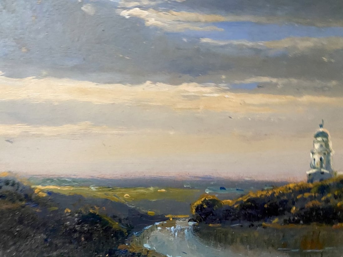 Oil painting Monastery Litvinov Oleg Arkad'yevich - 4