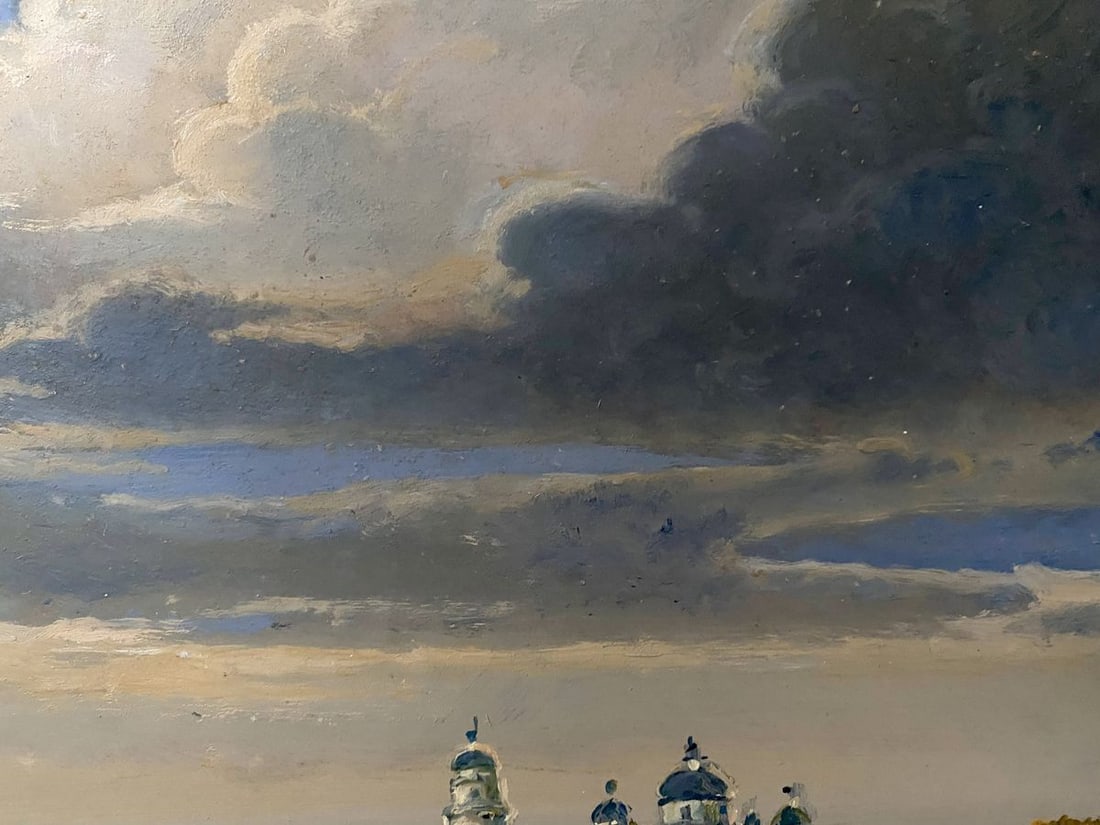 Oil painting Monastery Litvinov Oleg Arkad'yevich - 6