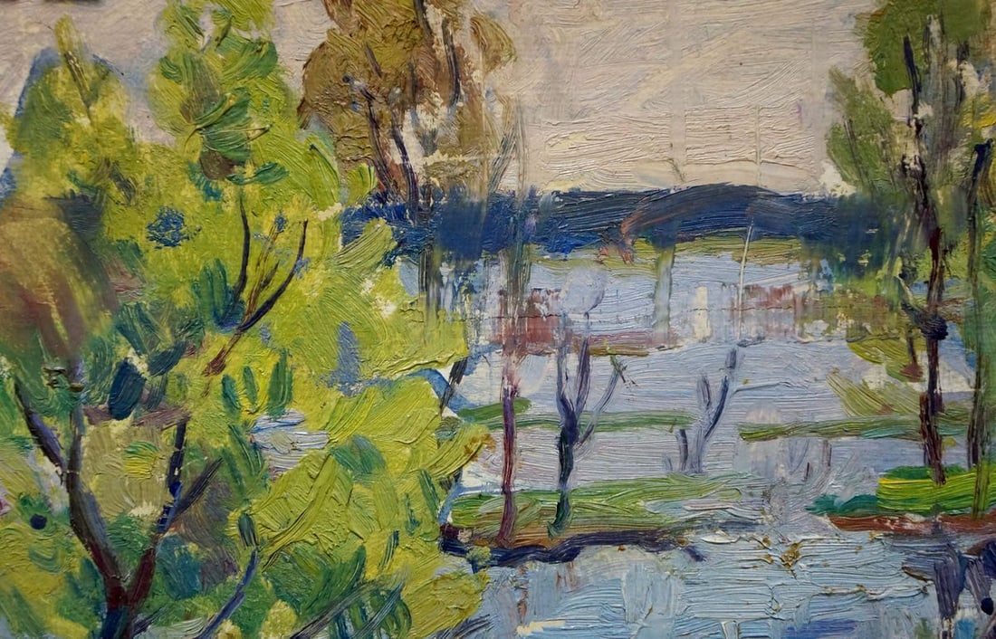 Oil painting Natural landscape - 3