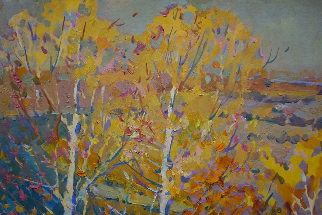 Oil painting Golden autumn Kolesnik Boris Afanasevich - 3