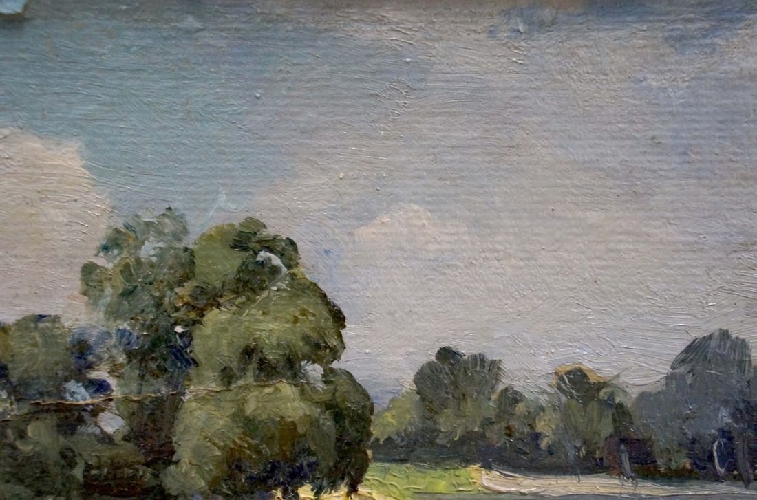 Oil painting Before the rain - 4