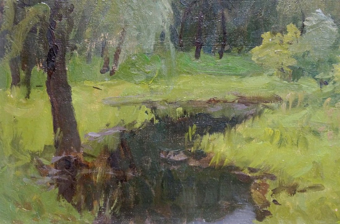 Oil painting Before the rain Gaiduk Viktor Kirillovich - 2