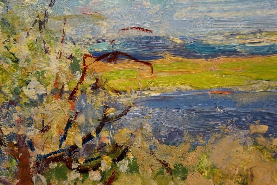 Oil painting Summer hot day Bakaev Sergey Ivanovich - 3