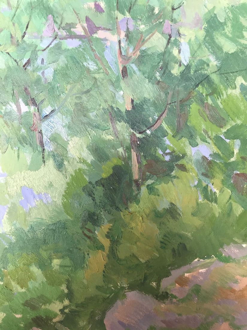 Oil painting Summer day Peter Tovpev - 10