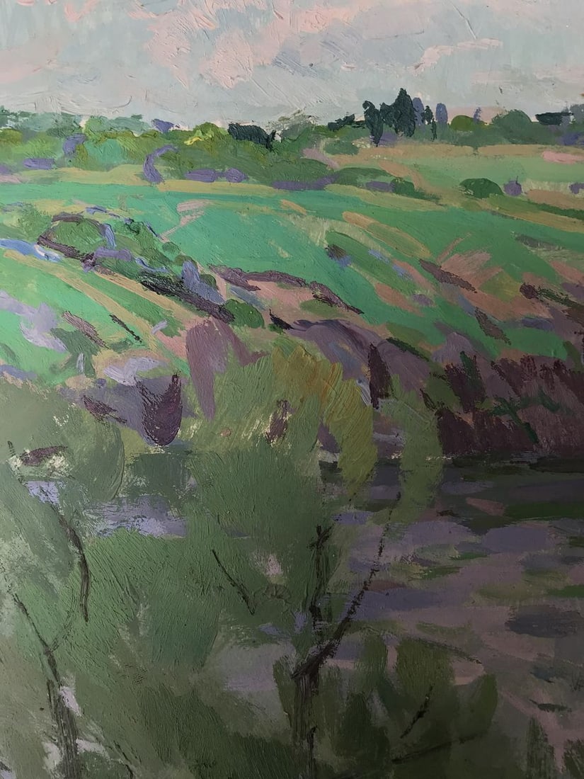 Oil painting Summer day Peter Tovpev - 4