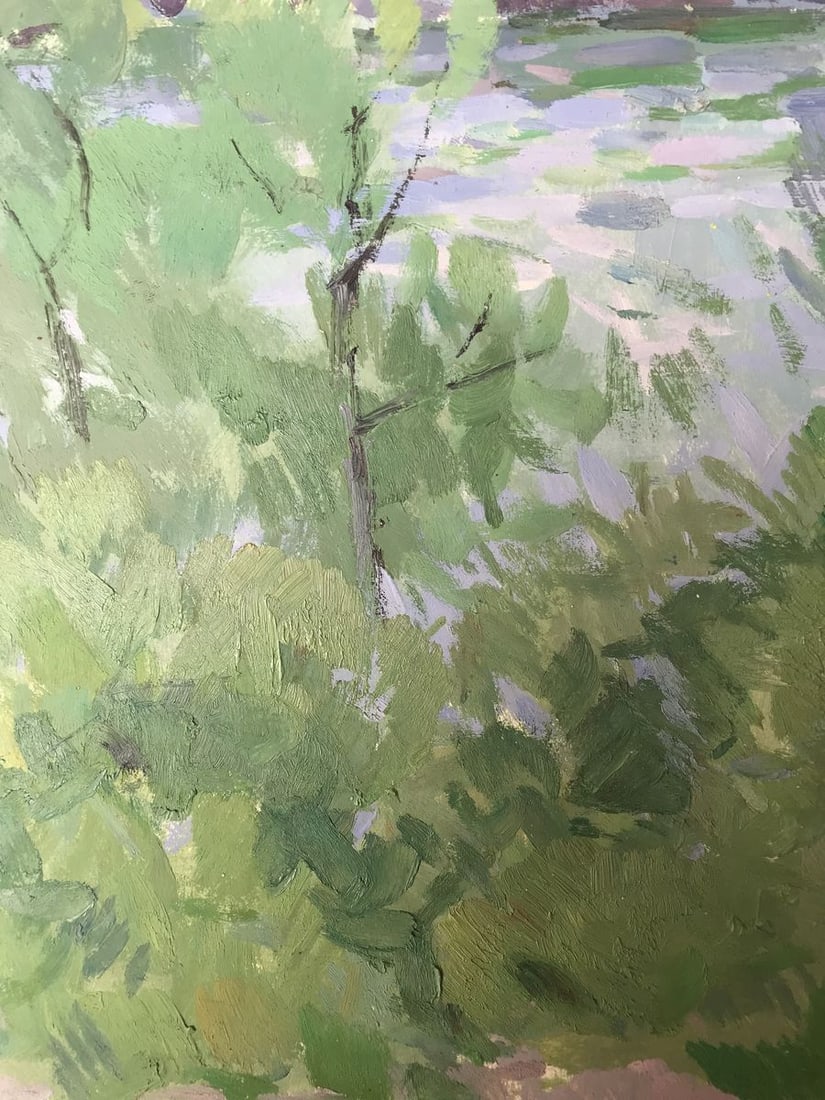 Oil painting Summer day Peter Tovpev - 5