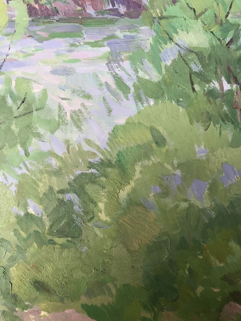 Oil painting Summer day Peter Tovpev - 7