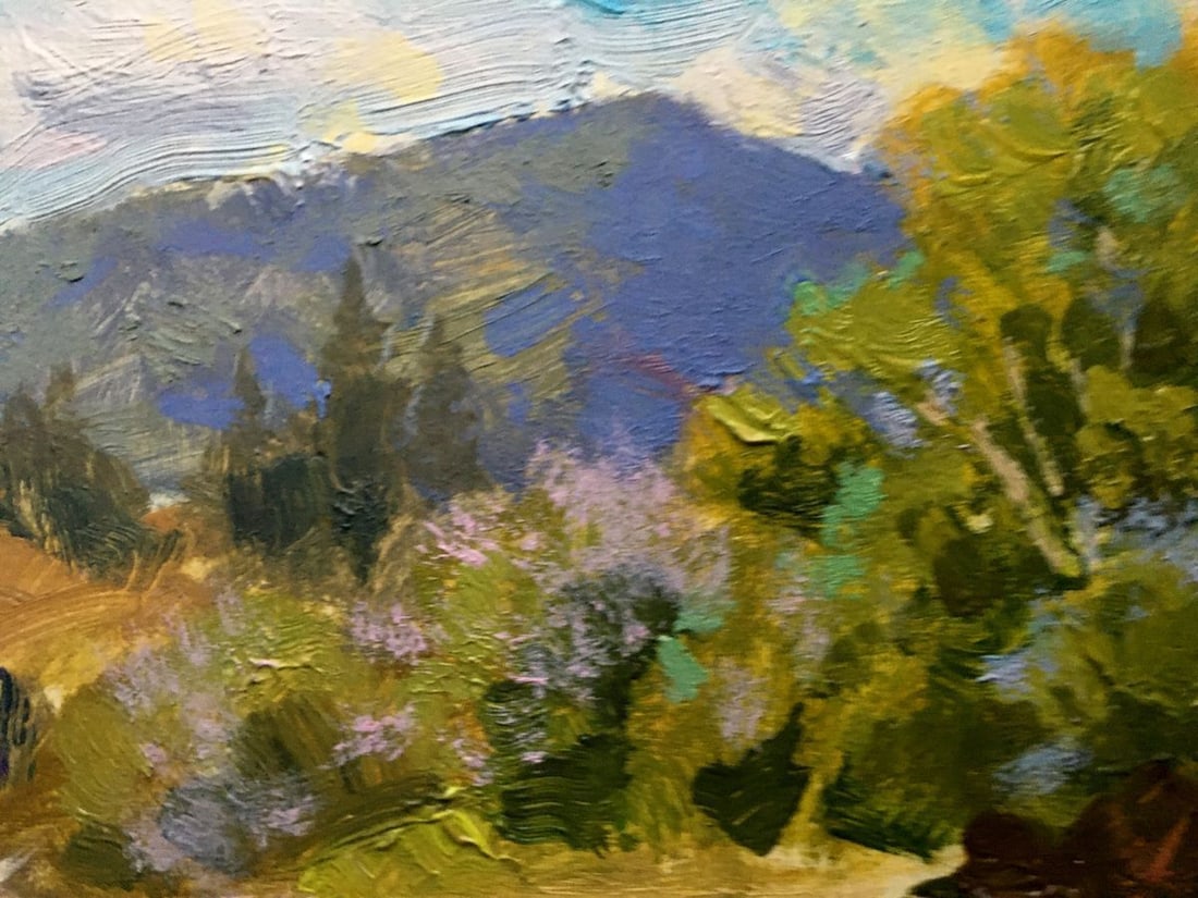 Oil painting Spring on Slavsky Batrakov Vladimir Grigorievich - 7