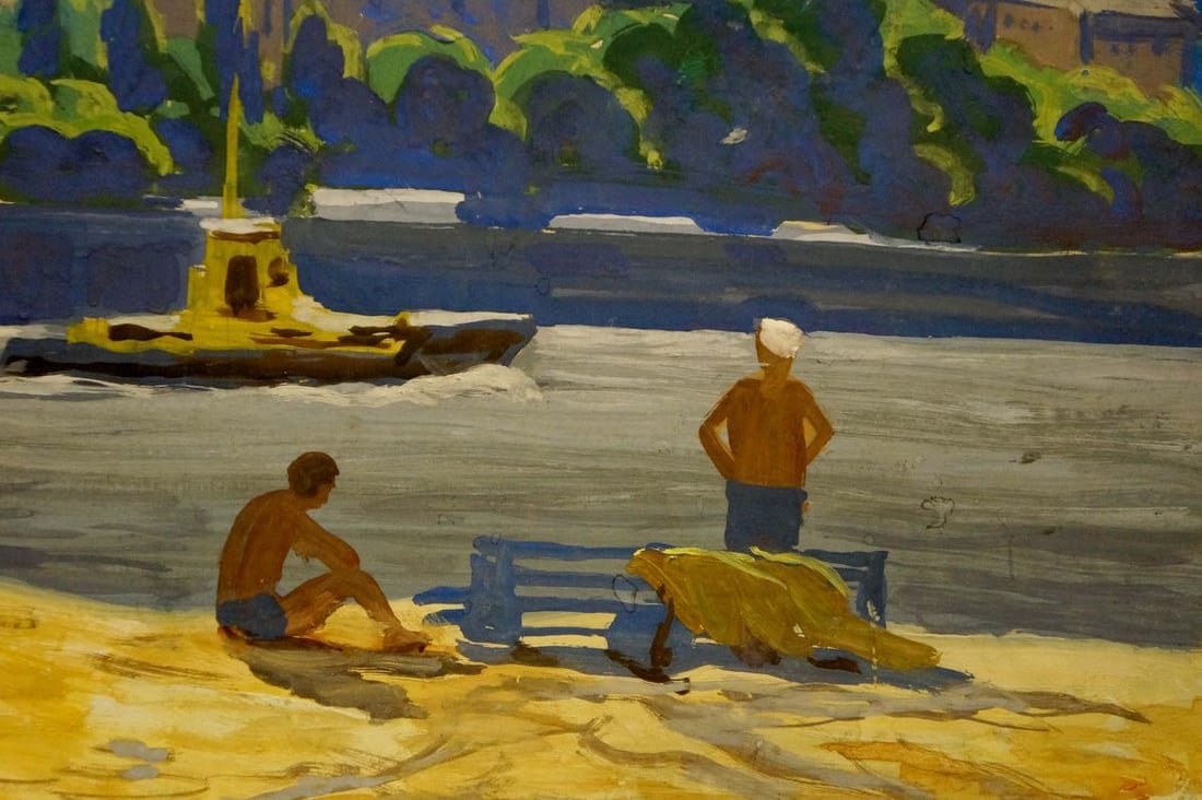 Painting Urban landscape Shariy Anatoly Ivanovich - 5