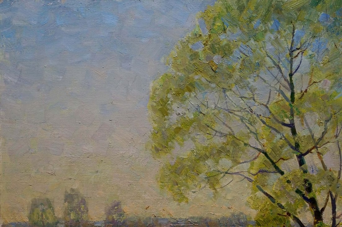 Oil painting In April Belsky Vladimir Mikhailovich - 3