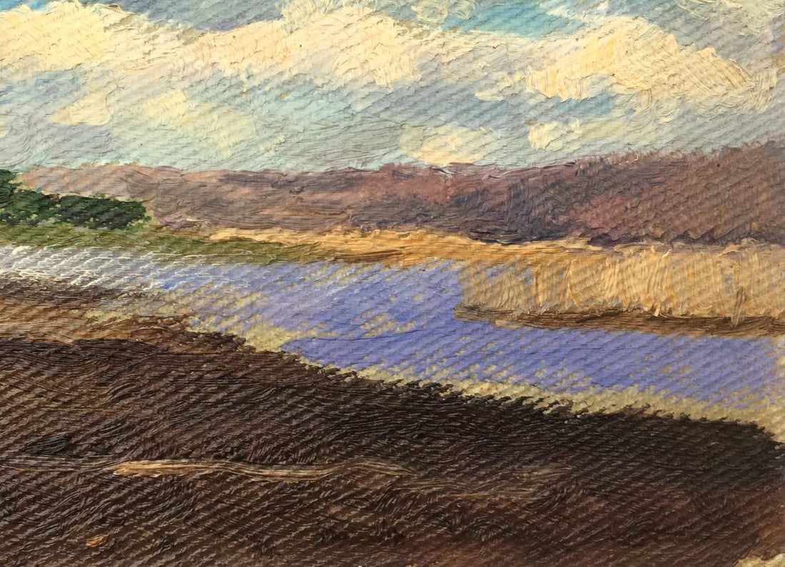 Oil painting Autumn Ivan Kirillovich Tsyupka - 5