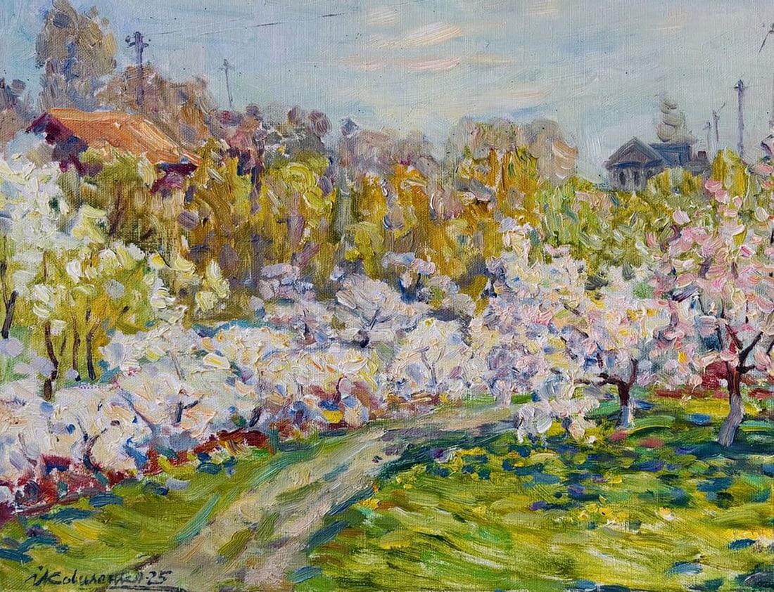 Oil painting Blooming May Ivan Kovalenko - 3