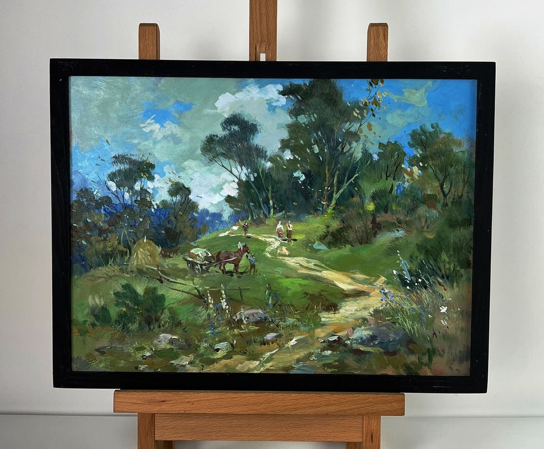 Oil painting Summer day in the forest Yuriy Suprunchuk: Title : Oil painting Summer day in the forest Yuriy Suprunchuk Description: NoAAA6107*** ABOUT THIS PAINTING **** TITLE: "Summer day in the forest"* ARTISTS: Yuriy Suprunchuk* SIZE: 30x40