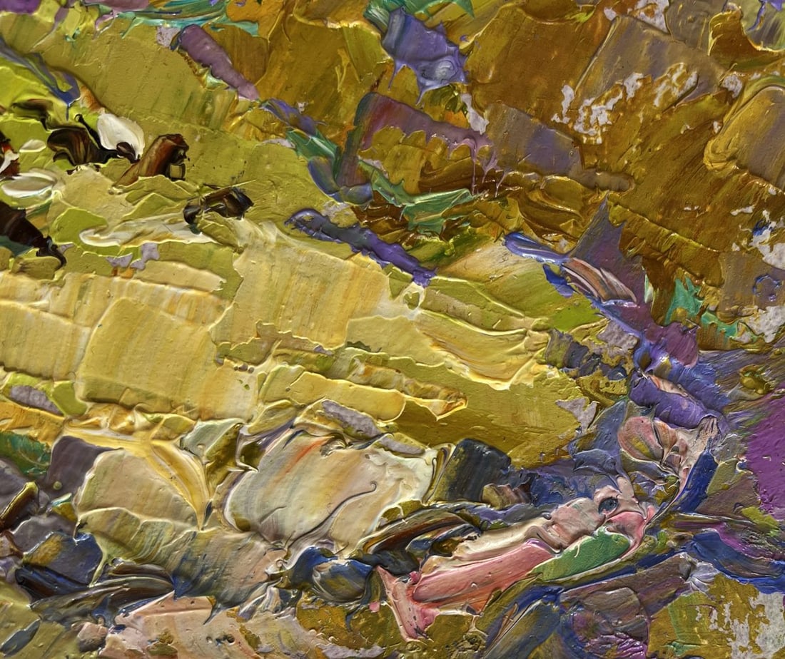Oil painting Walking through the valley Alex Kalenyuk - 4