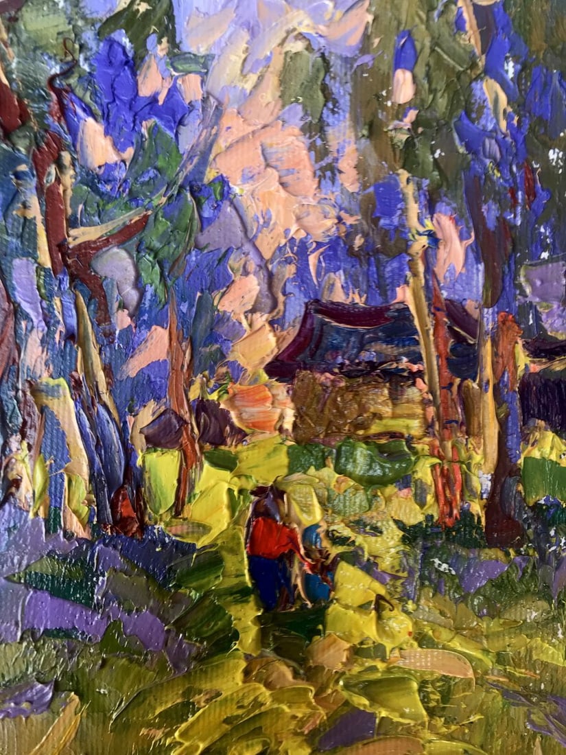 Oil painting Sunny spell Alex Kalenyuk - 10