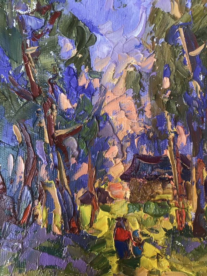 Oil painting Sunny spell Alex Kalenyuk - 6