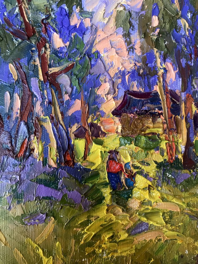 Oil painting Sunny spell Alex Kalenyuk - 8