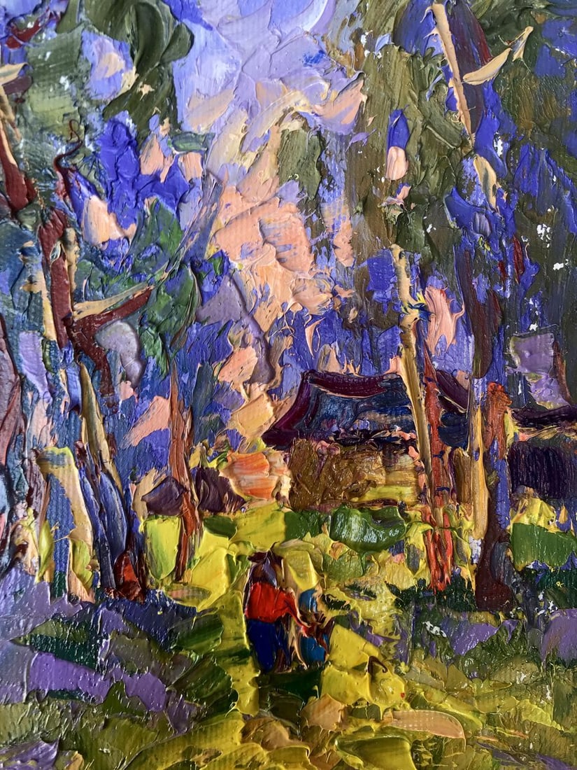 Oil painting Sunny spell Alex Kalenyuk - 9