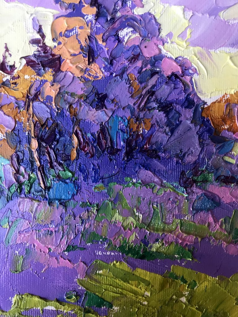 Oil painting Juicy meadows Alex Kalenyuk - 5