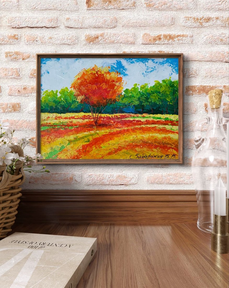 Oil painting Orange tree V. Zadorozhnya - 2