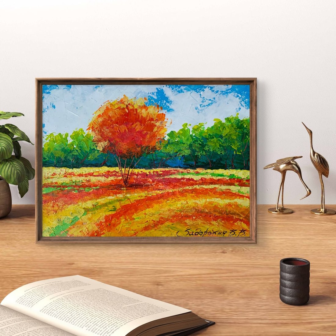 Oil painting Orange tree V. Zadorozhnya - 3