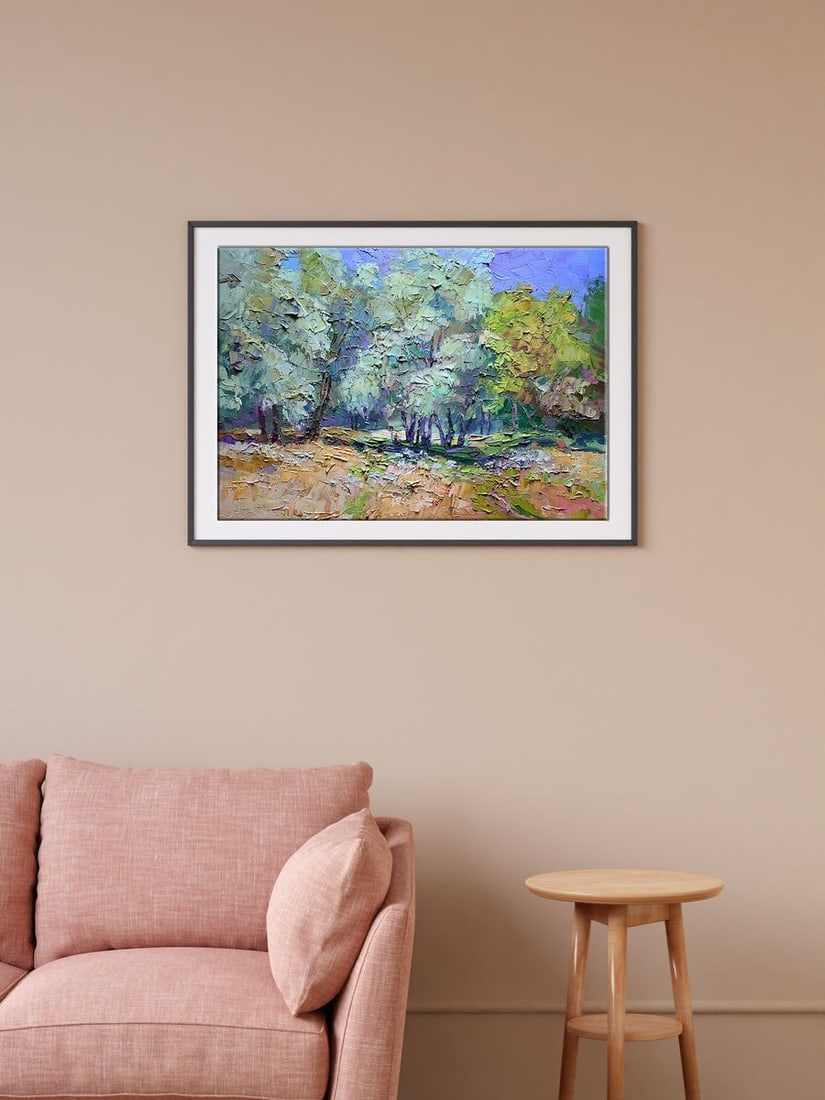 Oil painting Between the willows Serdyuk Boris Petrovich - 3