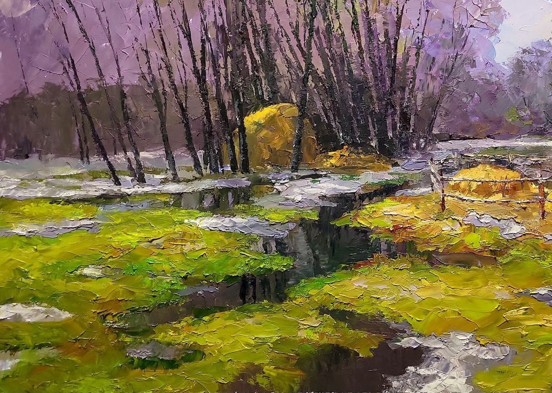 Oil painting March Boris Serdyuk - 6