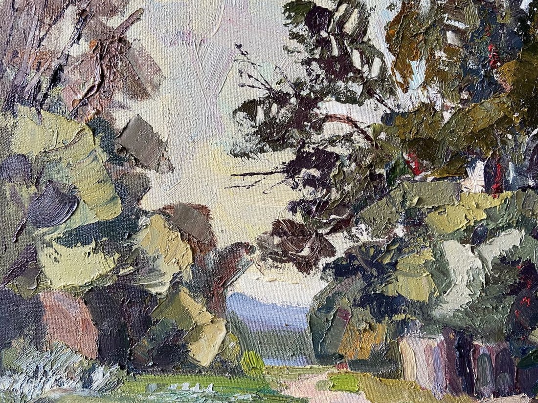 Oil painting Road to the river Kapotenko Ivan Ivanovich - 8
