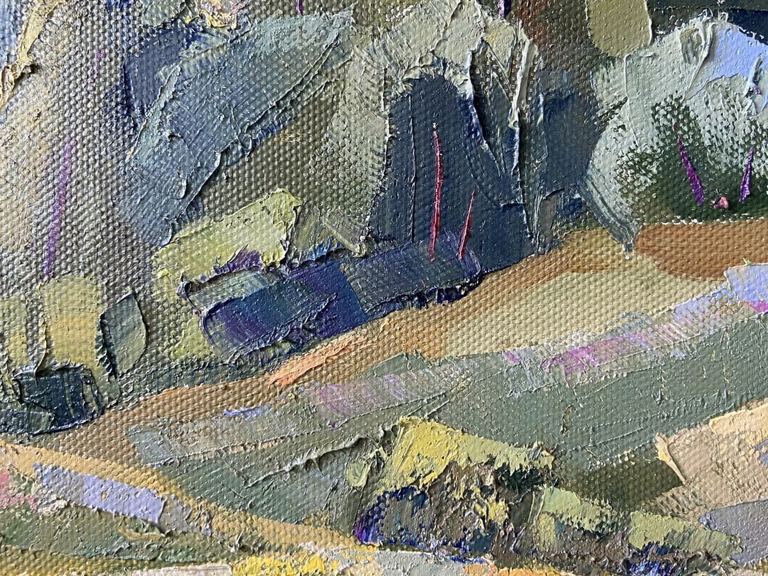 Oil painting Poltava region Kapotenko Ivan Ivanovich - 4