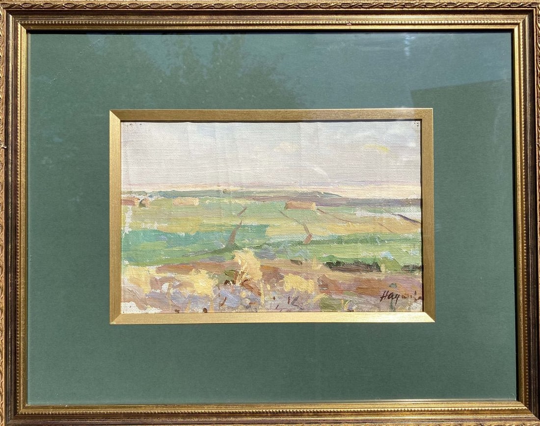 Oil painting Field landscape M.V. Naumenko: Title : Oil painting Field landscape M.V. Naumenko Description: No904AAA *** ABOUT THIS PAINTING *** * TITLE: "Field landscape" * ARTISTS: M.V. Naumenko * SIZE: 48x36 cm/'18.89x14.17 inches' *