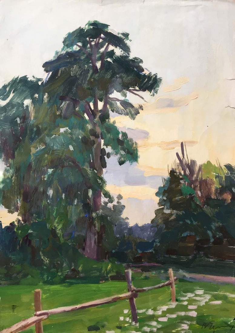 Gouache painting It's getting dark Chernikov Vladimir Mikhailovich: Title : Gouache painting It's getting dark Chernikov Vladimir Mikhailovich Description: No939 *** ABOUT THIS PAINTING *** * TITLE: "It's getting dark" * ARTISTS: Chernikov Vladimir Mikhailovich *