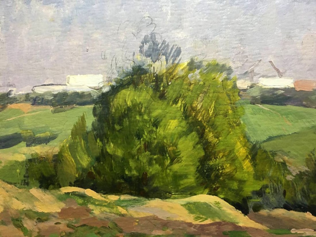 Oil painting In the country Bloshenko Anatoly Mikhailovich - 3