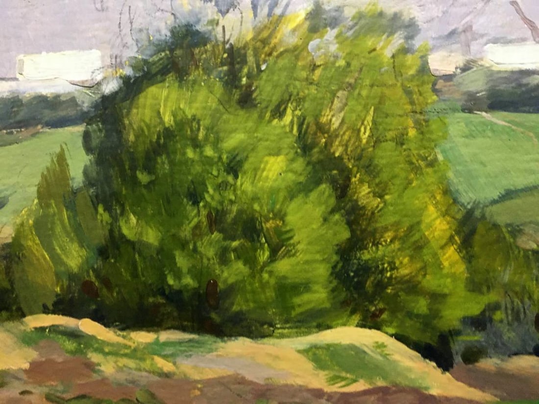 Oil painting In the country Bloshenko Anatoly Mikhailovich - 4
