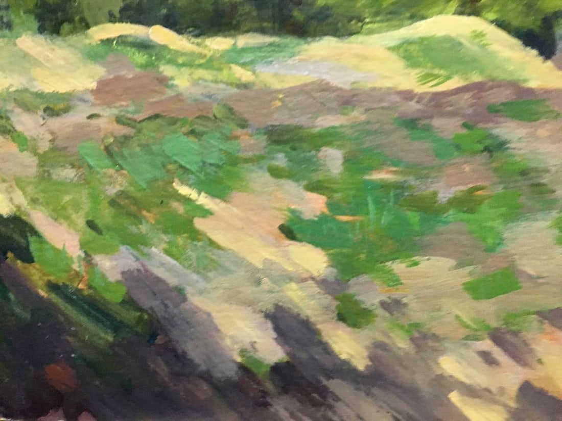 Oil painting In the country Bloshenko Anatoly Mikhailovich - 5