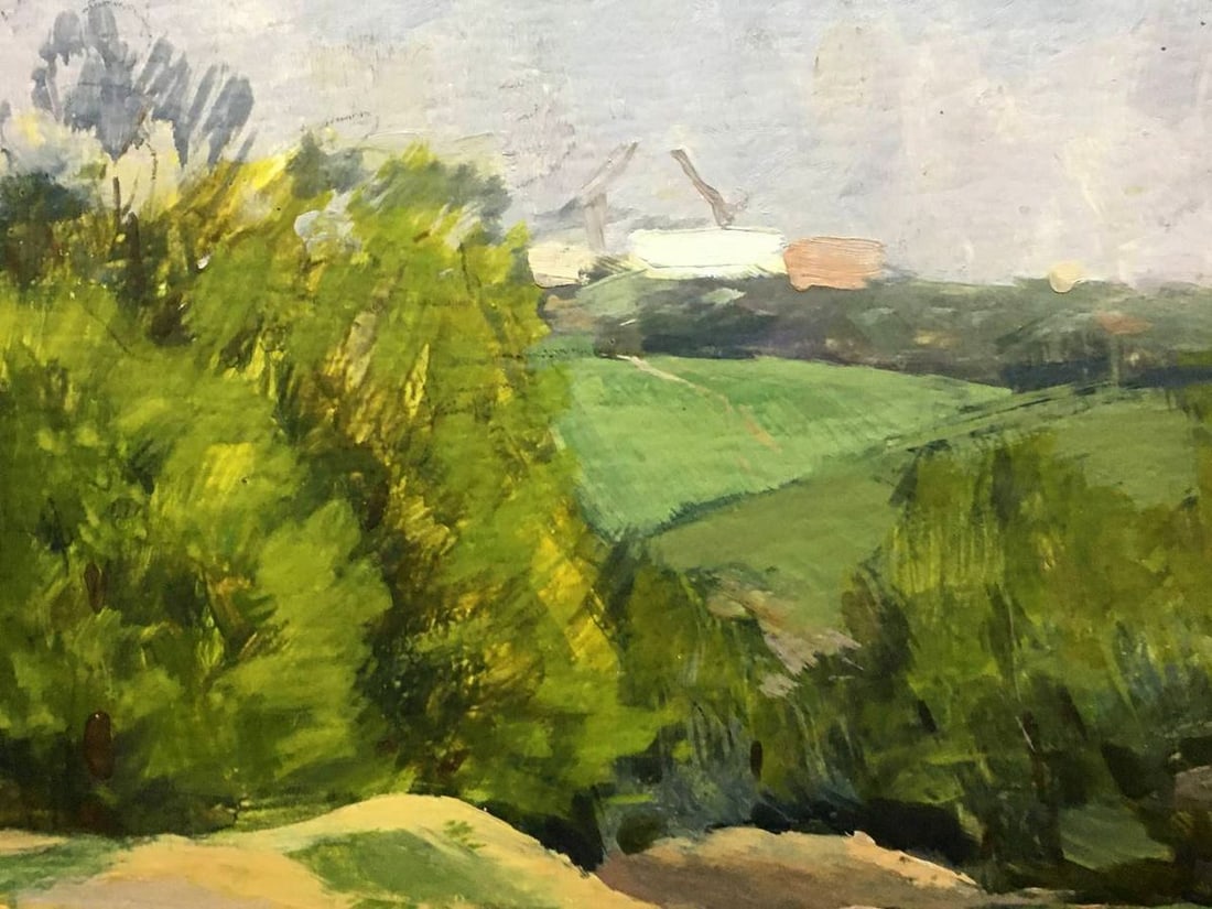 Oil painting In the country Bloshenko Anatoly Mikhailovich - 7