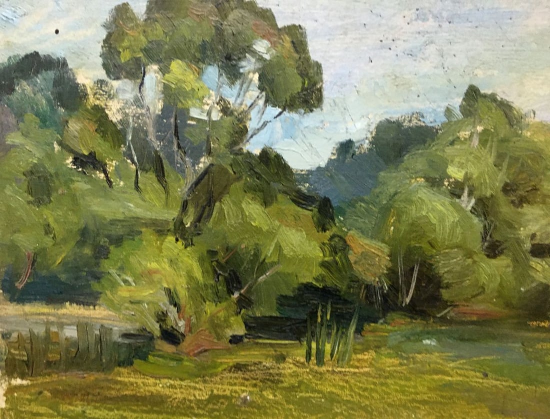Oil painting Summer landscape Khrustalenko Nikolay Alexandrovich - 4