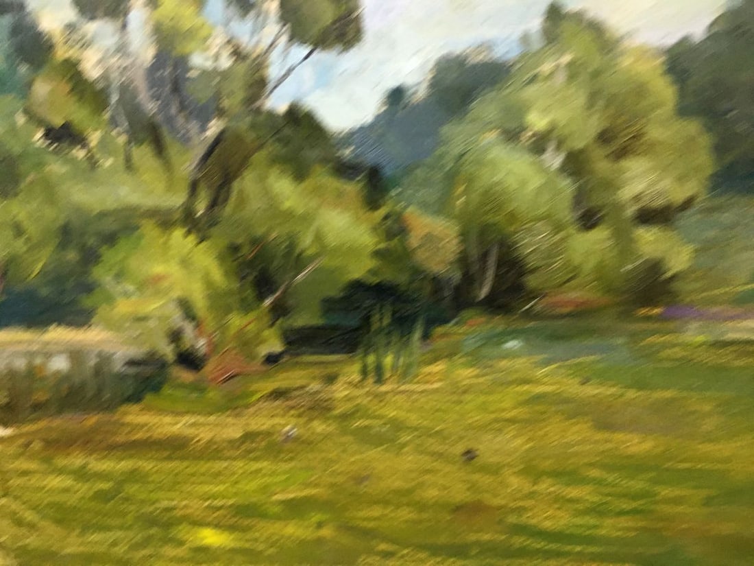 Oil painting Summer landscape Khrustalenko Nikolay Alexandrovich - 5